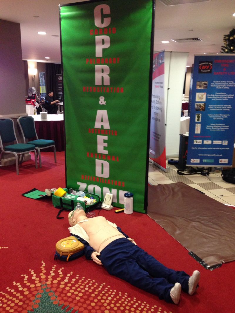 CPR and AED at the Smart Show Belfast